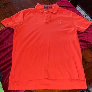 Polo by Ralph Lauren Men's Bold Red Polo Shirt